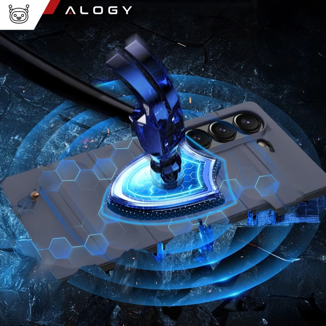 MagicShield protective phone case back cover for Samsung Galaxy Z Fold 6 Black