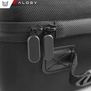 Case Suitcase Suitcase Bag for Nintendo Switch OLED Accessories 21 Games Alogy Waterproof with Strap Black