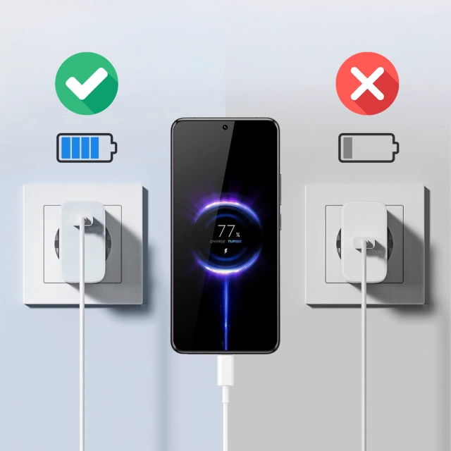 Oryginalna Ładowarka Sieciowa Xiaomi MDY-13-EE 120W Szybkie ładowanie Quick Charge QC 3.0 Biała + Kabel Xiaomi USB do USB-C