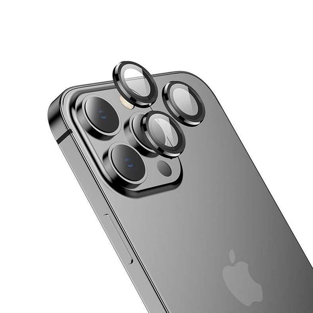 Hofi Camring Pro Kameraabdeckung für Apple iPhone 13 Pro / 13 Pro Max Schwarz
