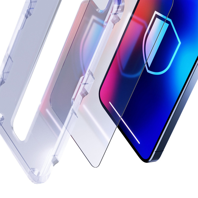 Case glass screen lens for iPhone 15 Pro Set 3mk Comfort Set 4in1 case lens tempered