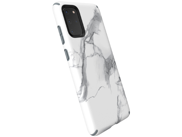Чохол Speck Presidio Inked Samsung Galaxy S20 Plus Marble Matte Grey