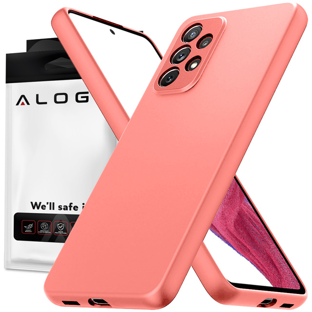 Ochranné pouzdro na telefon Alogy Thin Soft Case pro Samsung Galaxy A53 / A53 5G růžové