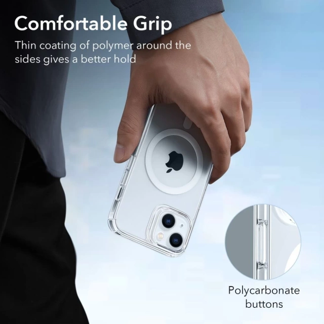 Esr krystec halolock magsafe iphone 14 plus clear