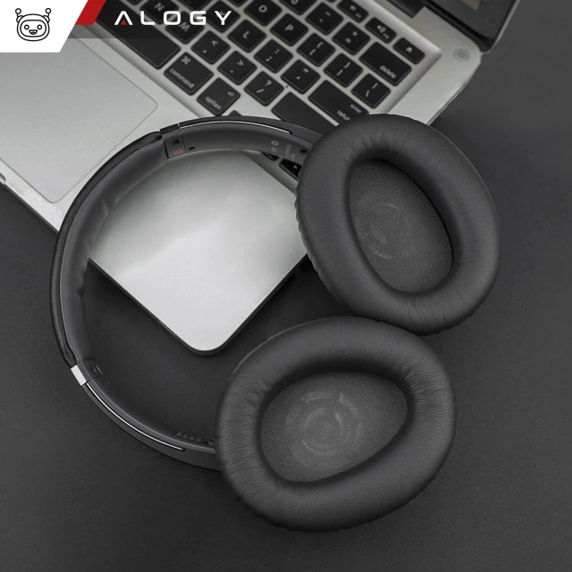 Náhradné náušníky 2x pre slúchadlá SONY WH-CH700N MDR-ZX770BN ZX, čierne