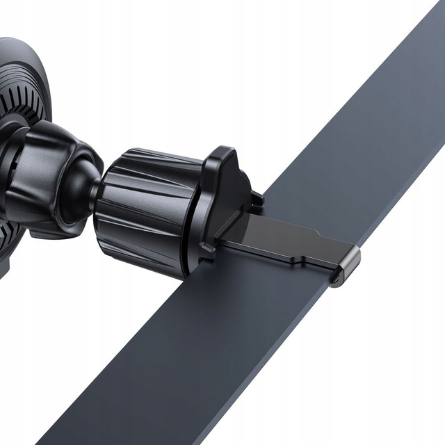 Magnetischer Autohalter MagSafe mit 15W Ladegerät für den Autogrill Vent Car schwarz