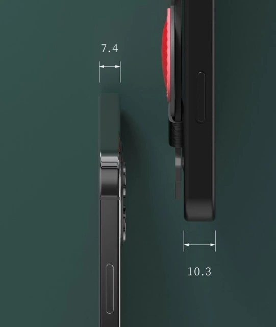 Gélové puzdro Kingxbar Sweet Series zdobené originálnymi kryštálmi Swarovski so stojanom na iPhone 12 Pro Max modrý