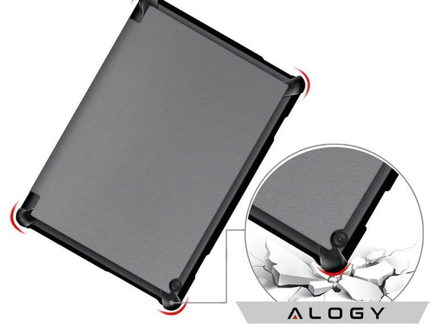 Alogy Book Cover pre Lenovo Tab M10 10.1 TB-X605 šedý