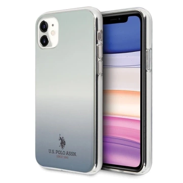 Чохол для телефону US Polo Gradient Pattern Collection для iPhone 11 синій/синій