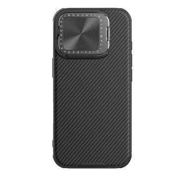 Puzdro Nillkin CamShield Prop so stojanom pre iPhone 16 Pro Max, čierne