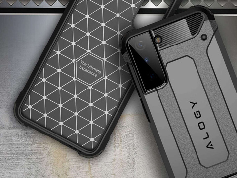 Чохол Alogy Hard Armor для Samsung Galaxy S21 Plus сірий