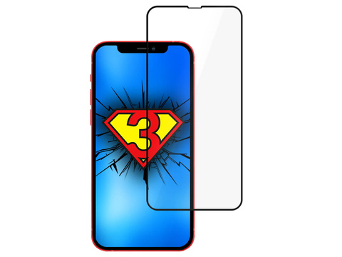 Загартоване скло 3mk HardGlass Max Lite для Apple iPhone 13 Mini Black
