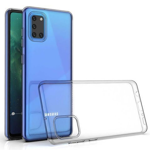 Силіконовий чохол накладка Alogy для Samsung Galaxy A31 прозорий
