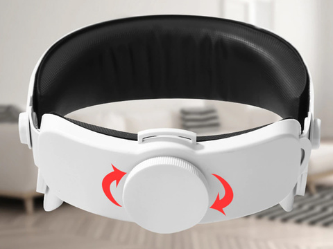 Alogy čelenka pre pásik na suchý zips Oculus Quest 2