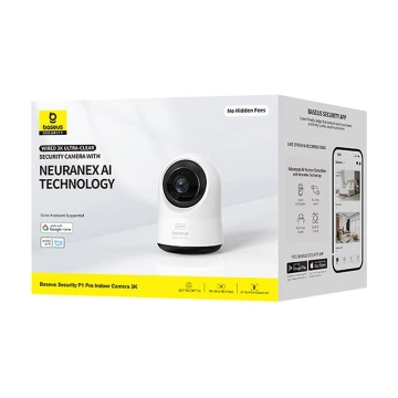 Baseus P1 Pro 3K Innenkamera (Weiß)