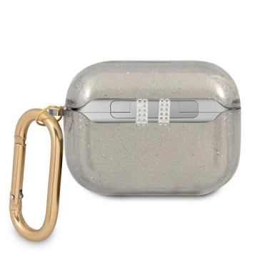 Guess GUAPUCG4GK AirPods Pro kryt czarny/black Glitter Collection