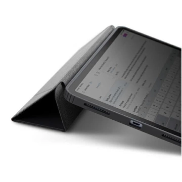 UNIQ etui Moven iPad Pro 11" (2021/2020) Antimikrobiální szary/uhlově šedá