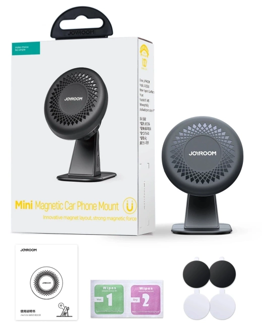 Magnetický držiak na palubnú dosku Joyroom JR-ZS356 s 360° otočením – tmavosivý