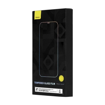 Tempered glass 0.3mm Baseus Crystal for iPhone 12/ iPhone 12 Pro (2pcs)