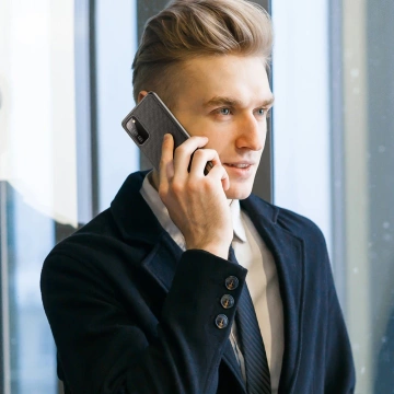 Чохол Dux Ducis Fino покритий нейлоновим матеріалом Samsung Galaxy A03s чорний