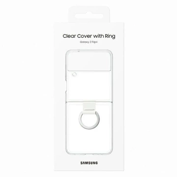 Чохол Samsung EF-OF721CTEGWW для Samsung Galaxy Z Flip 4 Transparent Clear Cover Ring