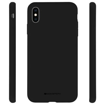Mercury Silikon-Handyhülle für iPhone 14 Pro, Marineblau/Marineblau