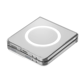 Etui do Galaxy Z Flip 7 Spigen AirSkin Mag MagSafe Clear/White