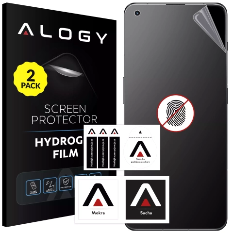 2x „MATTE“ fólia pre obrazovku OnePlus 11 Hydrogel Alogy HydroSkin Matte Pro™ pre puzdro „FRGERPRINT FREE“