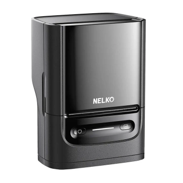 Термопринтер етикеток Nelko PM220 Bluetooth USB-C Чорний