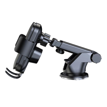 Uchwyt Wozinsky WUMID z Ładowarką Indukcyjną 15W do Auta Czarny