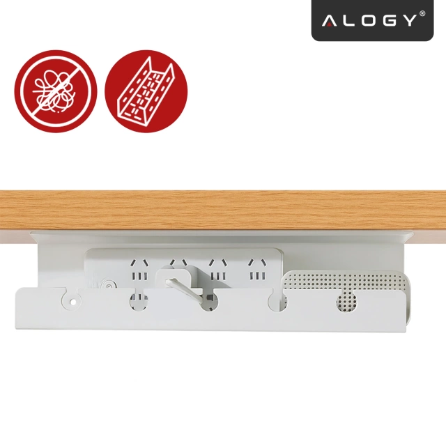 Stolní ventilátor stojící ventilátor malé oběhové čerpadlo s klipem bezdrátové ruční 500mAh USB-C Alogy White