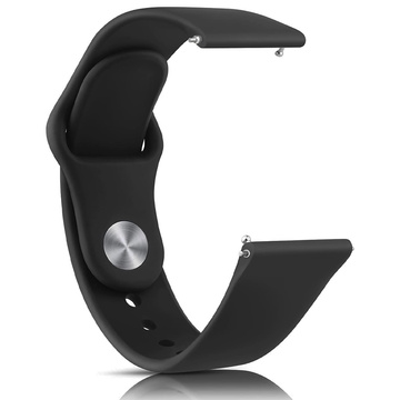 Universal strap Sport Alogy Strap for smartwatch 20mm Black