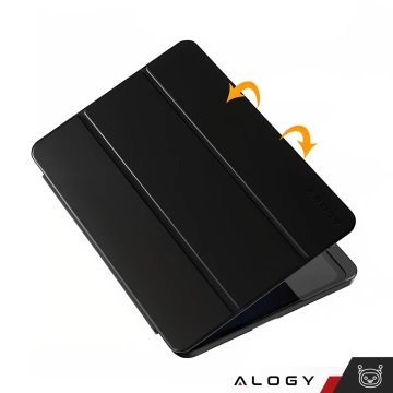 Скляний чохол для Xiaomi Mi Pad 6 / 6 Pro 11" 2023 Tablet Case Alogy Book Cover Case Black Stylus Free