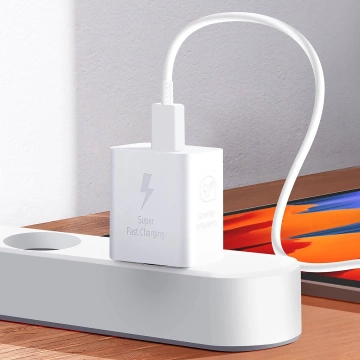 Оригінальний настінний зарядний пристрій Samsung EP-T2510NWE Fast Charging PowerDelivery PD 25W White
