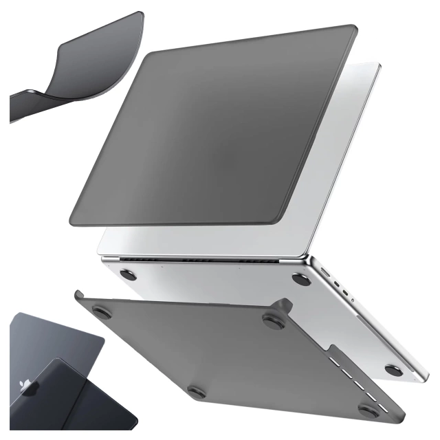 HUB-Splitter Alogy-Adapter für Computer-Laptop mit USB-C auf 3x USB-A 2.0 1x USB-A 3.0 Grau