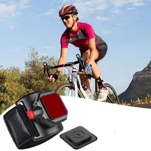 Armbandarm für Telefon zum Laufen, Sport, Telefonhalterclip TSA1 Armband schwarz