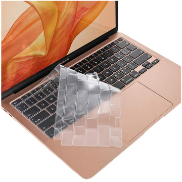 Захисний чохол Alogy Silicone Keyboard Cover для Apple Macbook Air 13 M1 2019-2020 Прозорий