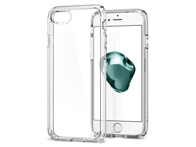 Чохол Spigen Ultra Hybrid 2 Apple iPhone 7/8 / SE 2022/2020 Crystal Clear Glass алогія