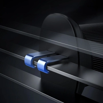 Baseus CW01 držák do auta pro iPhone s 15W indukční nabíječkou do ventilace - černý