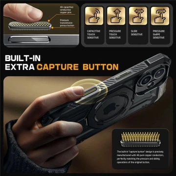 Etui Supcase UB Grip Mag Magsafe do iPhone 16 Black