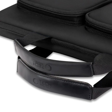 Torba Tech-Protect Defender Bag Laptop 17" Black z paskiem