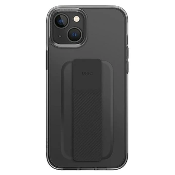 Чохол для телефону UNIQ Heldro Mount для Apple iPhone 14 6.1" чорний/димчастий