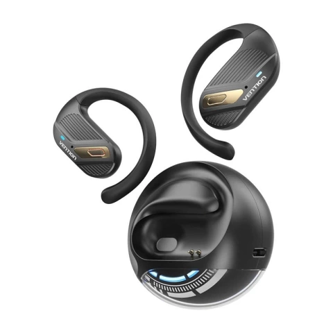 Słuchawki bezprzewodowe TWS Vention OpenBeat Black O12 NBUB0 Bluetooth 5.4, IPX4