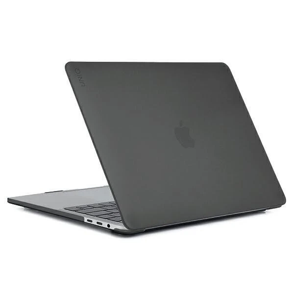 Чохол для ноутбука UNIQ Husk Pro Claro для MacBook Pro 13 (2020) grey/smoke matte grey