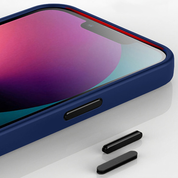 Ochranné pouzdro MagMat Case pro MagSafe pro Apple iPhone 13 Mini Matte Navy