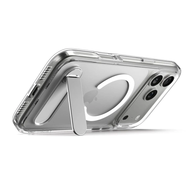 Etui Ochronne do iPhone 17 Pro Spigen Ultra Hybrid ”S” MagSafe Clear/White