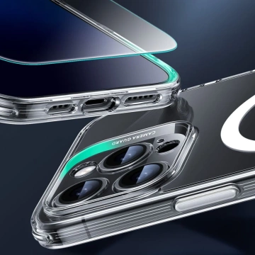 Etui ESR Classic Pro Set MagSafe iPhone 16 Pro Max Przezroczysty