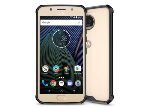 Alogy Crystal Armor Case for Motorola Moto G5S Plus Black