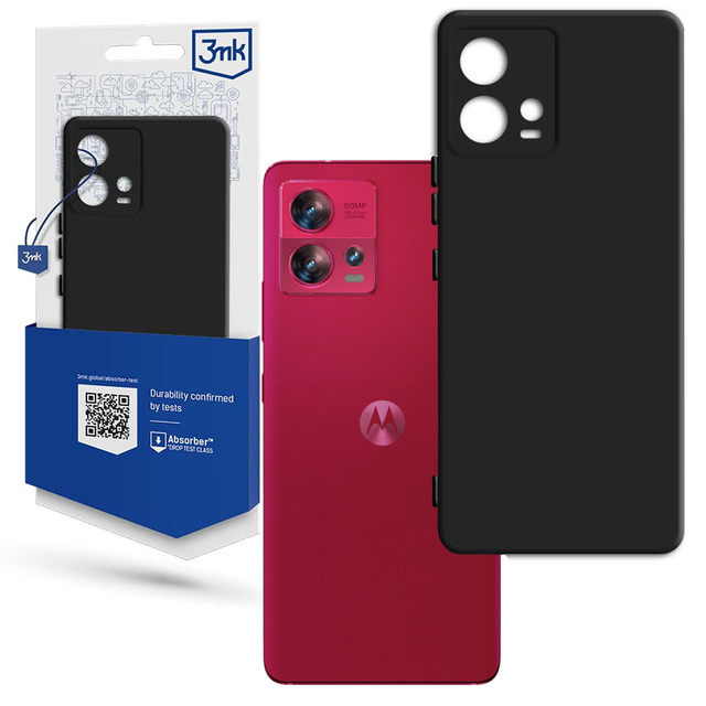 Krycie puzdro Motorola Moto Edge 30 Fusion - 3mk Matt Case čierne