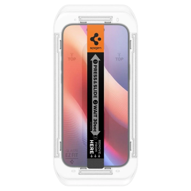 Spigen Glas.tr "ez Fit" Privacy Glass 2-balení pro Iphone 16 Pro Privacy
